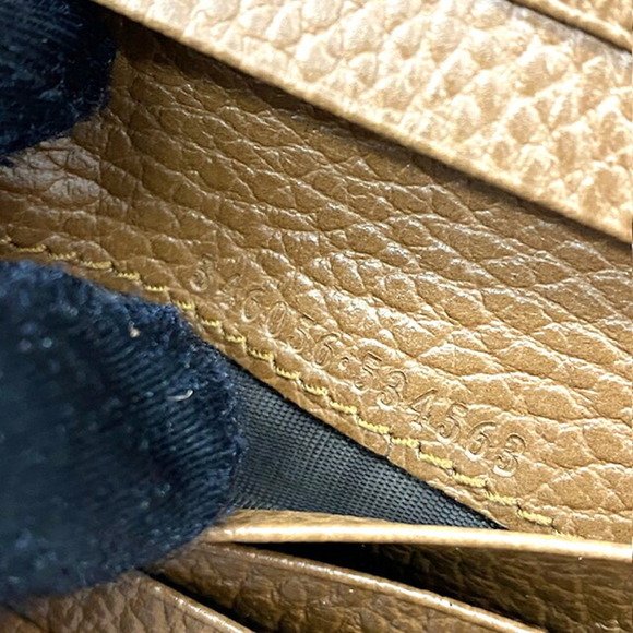 GUCCI Gucci Bifold Wallet GG Canvas Brown 346056 Outlet Women's Men's - Picture 14 of 15